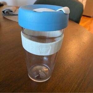 KeepCup Original, Lightweight Plastic Reusable Coffee Cup Splashproof Sipper Lid